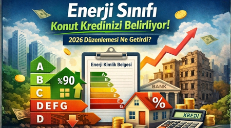 Enerji Sınıfı Konut Kredinizi Belirliyor!